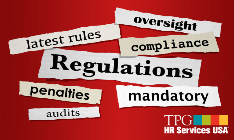 listing of the variety of different hr regulations and compliance concerns