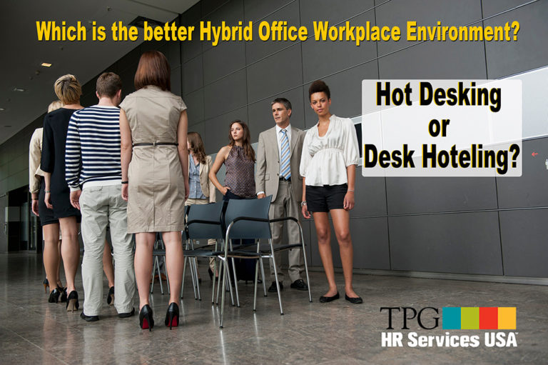hot desking metaphor showing businesspeople playing office musical chairs