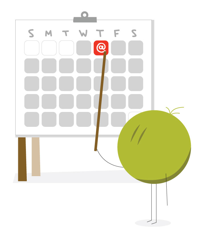 icon symbolizing a office meeting with manager using a presentation easel